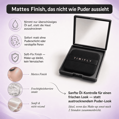 ECHANTÉ TIMIFLY™ Blotting Paper für ölige Haut und T-Zone